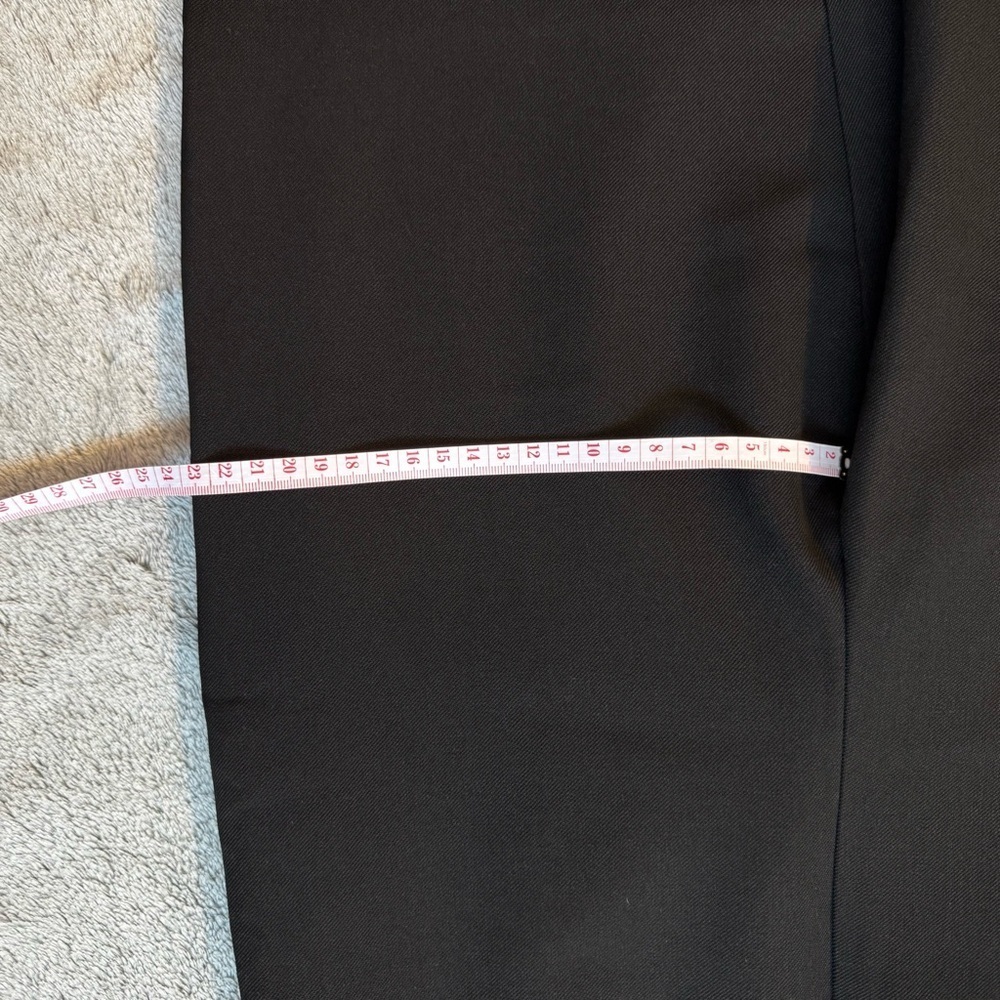 NWT Wilfred Porto Pant - Black High-Waisted Straight Leg Trouser - Size 6 - Picture 9 of 13